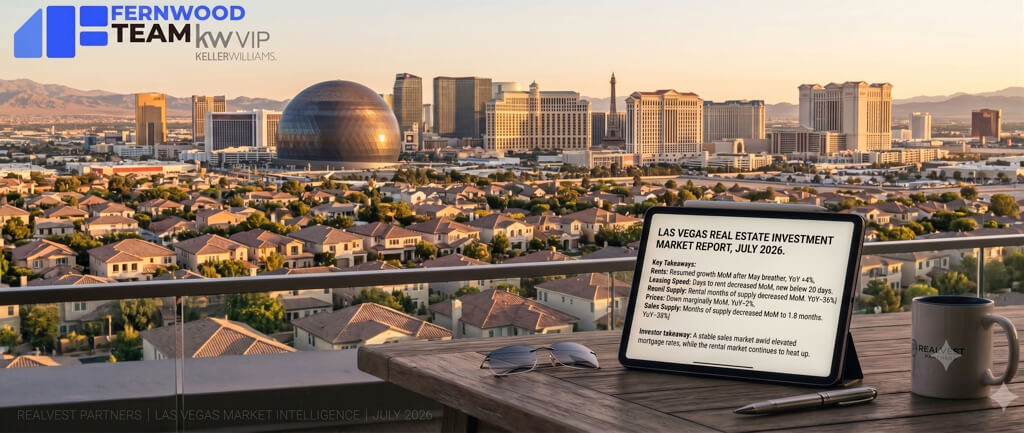 Las Vegas Real Estate Investment Market Report, July 2026